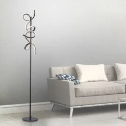 Lampada LED Da Terra Sala Da Pranzo Piantana Nero Proiettori A Soffitto DIMMERABILE Luci Direkt 19031-18 -Offerta economica OSRAM || Paulmann || ATMOSPHERA 28659975 3