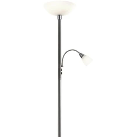 Proiettore Da Soffitto Flexo Luce Da Lettura Illuminazione Design In Vetro Alabastro Commutabile In Un Set Con Lampadine A LED 4 Proiettore Da Soffitto Flexo Luce Da Lettura Illuminazione Design In Vetro Alabastro Commutabile In Un Set Con Lampadine A LED - immagine 2