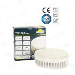 LAMPADINA LED GX53 7W 3000K 800 LUMEN