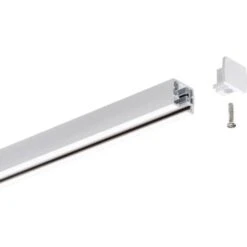 Paulmann 95497 Componente Per Sistema Su Binario Ad Alta Tensione Parte Finale Kit Da 2 Bianco