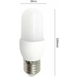 Lampadina Led 6.5 Watt Luce Bianca 6500k Attacco E27 C38-f
