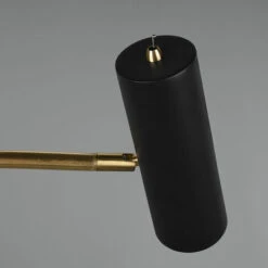 Piantane, Luci, Lampada Soggiorno Lettura, Piantana, Spot Mobile, Ottone Nero, 1x GU10, H 151 Cm -Offerta economica OSRAM || Paulmann || ATMOSPHERA 31661868 5