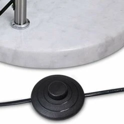 Nova Lampada Da Terra Ad Arco Con Paralume In Tessuto Design Moderno -Offerta economica OSRAM || Paulmann || ATMOSPHERA 32618470 3