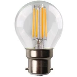 Set Di 2 Lampadine A LED 4W B22 LED G45 Température De Couleur: Bianco Caldo 2700K