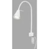 Briloner Leuchten Lampada Da Letto A LED, Braccio Flessibile, Con Interruttore On/off, 4 Watt, 400 Lumen, 3.000 Kelvin, Colore Bianco -Offerta economica OSRAM || Paulmann || ATMOSPHERA 33379998 1