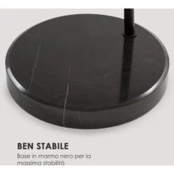 Besoa Amara Lampada Ad Arco Schermo Dorato Base In Marmo E27 Cavo: 2 M Oro -Offerta economica OSRAM || Paulmann || ATMOSPHERA 34260700 4