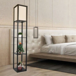 Lampada Da Terra Piantana Con Libreria 3 Livelli Mensola Scaffale In Legno E27 Mensole Moderna 26 X 26 X 160cm Nera 9 Lampada Da Terra Piantana Con Libreria 3 Livelli Mensola Scaffale In Legno E27 Mensole Moderna 26 X 26 X 160cm Nera -Offerta economica OSRAM || Paulmann || ATMOSPHERA 34727270 3