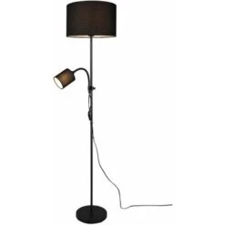 Lampada Da Terra Con Lampada Lettura Owen Nero