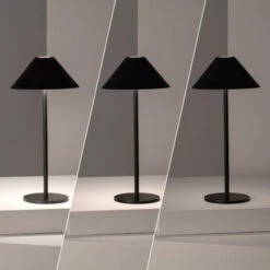 Lampada Da Tavolo LED Portatile Kivuli 3W Per Esterni Con Batteria USB Ricaricabile Nero -Offerta economica OSRAM || Paulmann || ATMOSPHERA 36379553 5