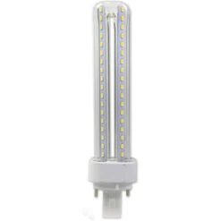 Lampadina Led Tubolare Attacco G24 15 Watt 2pin Luce Fredda 6500k Risparmio Energetico