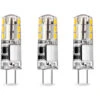 Lampadina LED 24 SMD Attacco G4 A Spillo 3014 Luce Calda 2W Mini Lampadina 24D