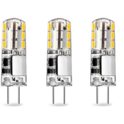 Lampadina LED 24 SMD Attacco G4 A Spillo 3014 Luce Calda 2W Mini Lampadina 24D