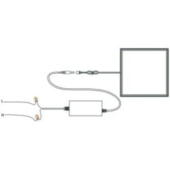 EUROPALAMP Pannello LED 40W 4000K Luce Neutra. LED Chip LED SMD EPISTAR. UGR-17. Alta Luminosità. Pannello LED Slimline Extra Piatto. LED Driver Incluso -Offerta economica OSRAM || Paulmann || ATMOSPHERA 41870502 4