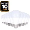 EUROPALAMP Lotto Di 10. Lampadina LED 12W 6000K Luce Fredda. E27 LED Alta Luminosità