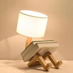 Lampada Da Tavolo Articolata In Legno "YOKI". -Offerta economica OSRAM || Paulmann || ATMOSPHERA 41979497 4