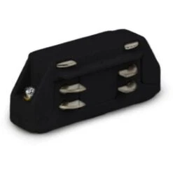 Giunto Rigido Dritto Per Guida Trifase Colore Nero