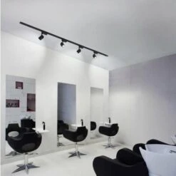 Binario A Superficie Monofase Per Faretti LED - 1 Metro Colore Nero -Offerta economica OSRAM || Paulmann || ATMOSPHERA 41982258 4