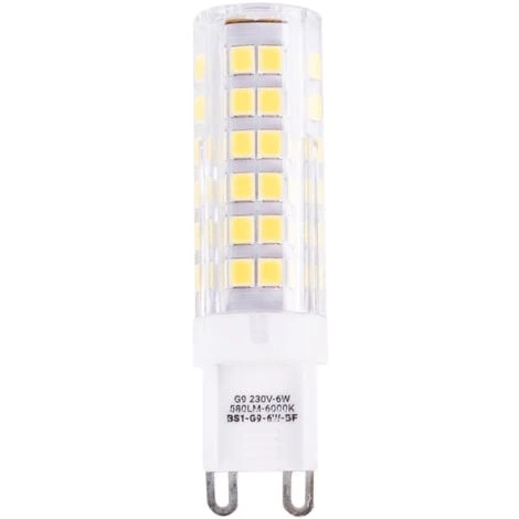 Lampadina LED G9 6W 230V Tubolare A 360º. Temperatura Di Colore Bianco Freddo 7 Lampadina LED G9 6W 230V Tubolare A 360º. Temperatura Di Colore Bianco Freddo - immagine 5