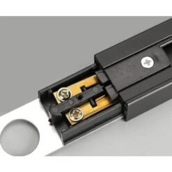 Binario Monofase A Superficie Per Faretti LED - Barra Da 2 Metri Colore Nero -Offerta economica OSRAM || Paulmann || ATMOSPHERA 41983113 5