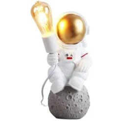 Lampada Da Tavolo Astronauta "Neil". Colore Bianco -Offerta economica OSRAM || Paulmann || ATMOSPHERA 41983905 4