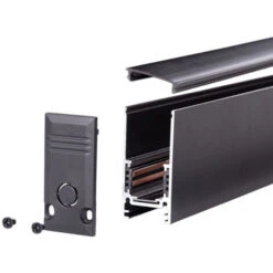 Traccia Magnetico Superficie Montata 20mm Nero 1M (WR-CX-TRK20-SUR-1M) -Offerta economica OSRAM || Paulmann || ATMOSPHERA 42215620 3