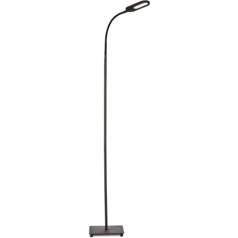 B.K.Licht Lampada Da Terra LED, Piantana Dimmerabile Su 4 Livelli, Luce Calda, Neutra O Fredda, Altezza D’uso 1,28m, LED Integrati 8W, 600Lm, Orientabile, Lampada A Stelo Touch Moderna, Nera IP20 4 B.K.Licht Lampada Da Terra LED, Piantana Dimmerabile Su 4 Livelli, Luce Calda, Neutra O Fredda, Altezza D’uso 1,28m, LED Integrati 8W, 600Lm, Orientabile, Lampada A Stelo Touch Moderna, Nera IP20 - immagine 2
