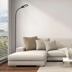 B.K.Licht Lampada Da Terra LED, Piantana Dimmerabile Su 4 Livelli, Luce Calda, Neutra O Fredda, Altezza D’uso 1,28m, LED Integrati 8W, 600Lm, Orientabile, Lampada A Stelo Touch Moderna, Nera IP20 11 B.K.Licht Lampada Da Terra LED, Piantana Dimmerabile Su 4 Livelli, Luce Calda, Neutra O Fredda, Altezza D’uso 1,28m, LED Integrati 8W, 600Lm, Orientabile, Lampada A Stelo Touch Moderna, Nera IP20 -Offerta economica OSRAM || Paulmann || ATMOSPHERA 42825809 5