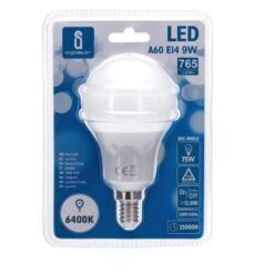 Lampadina Led E14 A60 A Bulbo 9W Bianco Freddo 6400K Aigostar -Offerta economica OSRAM || Paulmann || ATMOSPHERA 4304878 2