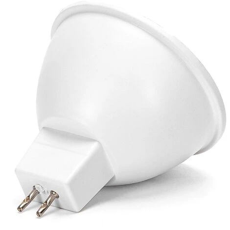 Faretto Led MR16 6W SMD Apertura 120 Gradi Bianco Caldo 3000K Aigostar 4 Faretto Led MR16 6W SMD Apertura 120 Gradi Bianco Caldo 3000K Aigostar - immagine 2