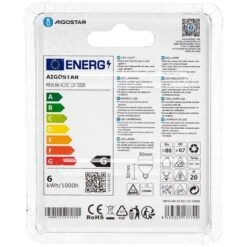 Faretto Led MR16 6W SMD Apertura 120 Gradi Bianco Caldo 3000K Aigostar 9 Faretto Led MR16 6W SMD Apertura 120 Gradi Bianco Caldo 3000K Aigostar -Offerta economica OSRAM || Paulmann || ATMOSPHERA 4304978 4