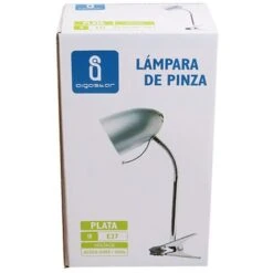 Lampada Da Scrivania Argento E27 Con Clip E Braccio Regolabile Aigostar -Offerta economica OSRAM || Paulmann || ATMOSPHERA 4305517 4