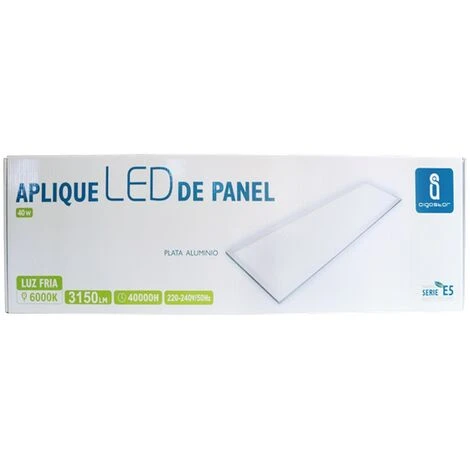 Pannello Led 25W 60x30cm Cornice Bianca Rettangolare Bianco Freddo 6000K Aigostar 4 Pannello Led 25W 60x30cm Cornice Bianca Rettangolare Bianco Freddo 6000K Aigostar - immagine 2