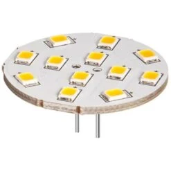 Goobay Lampadina Led G4 2=22 Watt Luce Fredda 6800k Faretti Mobili 30587 Interno G4 CE Bianco Freddo 12 Volt