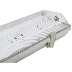 Plafoniera Stagna A 2 Posti Per Tubi Led G13 T8 Da 150cm In Plastica Aigostar