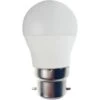 Lampadina SMD LED, Sfera P45, 6W/490lm, Base B22 (Francia), 4000K
