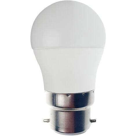 Lampadina SMD LED, Sfera P45, 6W/490lm, Base B22 (Francia), 4000K 3 Lampadina SMD LED, Sfera P45, 6W/490lm, Base B22 (Francia), 4000K
