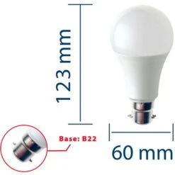 Lampadina SMD LED, Goccia A60, 15W/1520lm, Base B22 (Francia), 3000K -Offerta economica OSRAM || Paulmann || ATMOSPHERA 46541843 3