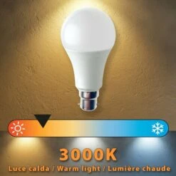 Lampadina SMD LED, Goccia A60, 15W/1520lm, Base B22 (Francia), 3000K -Offerta economica OSRAM || Paulmann || ATMOSPHERA 46541843 4