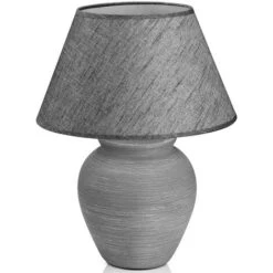 Lampada Da Tavolo Lume Comodino Ceramica Tessuto Grigio Design Moderno Abatjour -Offerta economica OSRAM || Paulmann || ATMOSPHERA 47198428 4