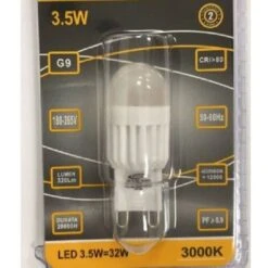 Trade Shop - Lampadina Led 3.5 Watt Attacco G9 Compatta Luce Bianca Calda Fredda Naturale -bianco Caldo -