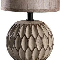 Lampada Da Tavolo Lume Comodino Ceramica Tessuto Brown Design Moderno Abatjour -Offerta economica OSRAM || Paulmann || ATMOSPHERA 47296433 4