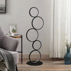 Lindby Jacek Piantana LED Con 5 Anelli -Offerta economica OSRAM || Paulmann || ATMOSPHERA 47560647 3