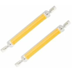 2x Lampadina LED R7S Dimmerabile - 78mm 8w - Luce Naturale 4000k 1040 Lumen