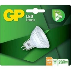 GP BATTERIES GP LIGHTING LED GU5.3 MR16 REFL. 3,7W (23W) 230 LM 080329