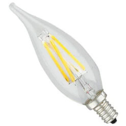Lampadina KODAK Led Luce Calda EU2700 Filamento E14 41117 Edison Flamme Vetro -Offerta economica OSRAM || Paulmann || ATMOSPHERA 5028394 4