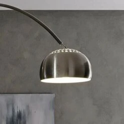 Lampada Da Terra Con Base In Marmo Bianco - Luumos -Offerta economica OSRAM || Paulmann || ATMOSPHERA 51203773 4