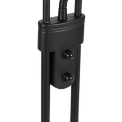 QAZQA Lampada Da Terra Con Braccioo De Lettura Empoli - Moderno - Acciaio,Vetro - Nero - Oblungo (non Sostituibile) LED Max. 1 X 30 Watt 8 QAZQA Lampada Da Terra Con Braccioo De Lettura Empoli - Moderno - Acciaio,Vetro - Nero - Oblungo (non Sostituibile) LED Max. 1 X 30 Watt -Offerta economica OSRAM || Paulmann || ATMOSPHERA 51737162 3