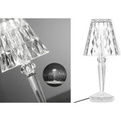 Lampada Da Tavolo Da Interno RGB Con Filo USB Diamantata Effetto Cristallo -Offerta economica OSRAM || Paulmann || ATMOSPHERA 51761031 5