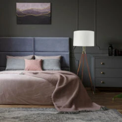 Relaxdays Lampada Da Terra, Salotto, 3 Gambe In Legno, Rifiniture In Ottone, Paralume Ø 48 Cm, H: 150 Cm, Bianco/Marrone -Offerta economica OSRAM || Paulmann || ATMOSPHERA 51972263 3