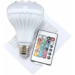 E27 Lampadina RGB Multicolore LED Altoparlante Bluetooth 16 Colori Mutevoli Con Telecomando Compatibile Con Android E IOS Lampadina Musica Per Bar, Festa, Festa, Anniversario, Natale -Offerta economica OSRAM || Paulmann || ATMOSPHERA 52006094 5